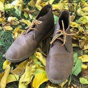 Brown Redwing Leather Boots (12W)